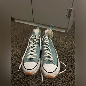 CONVERSE teal Run Star Hike Platform size 8.5